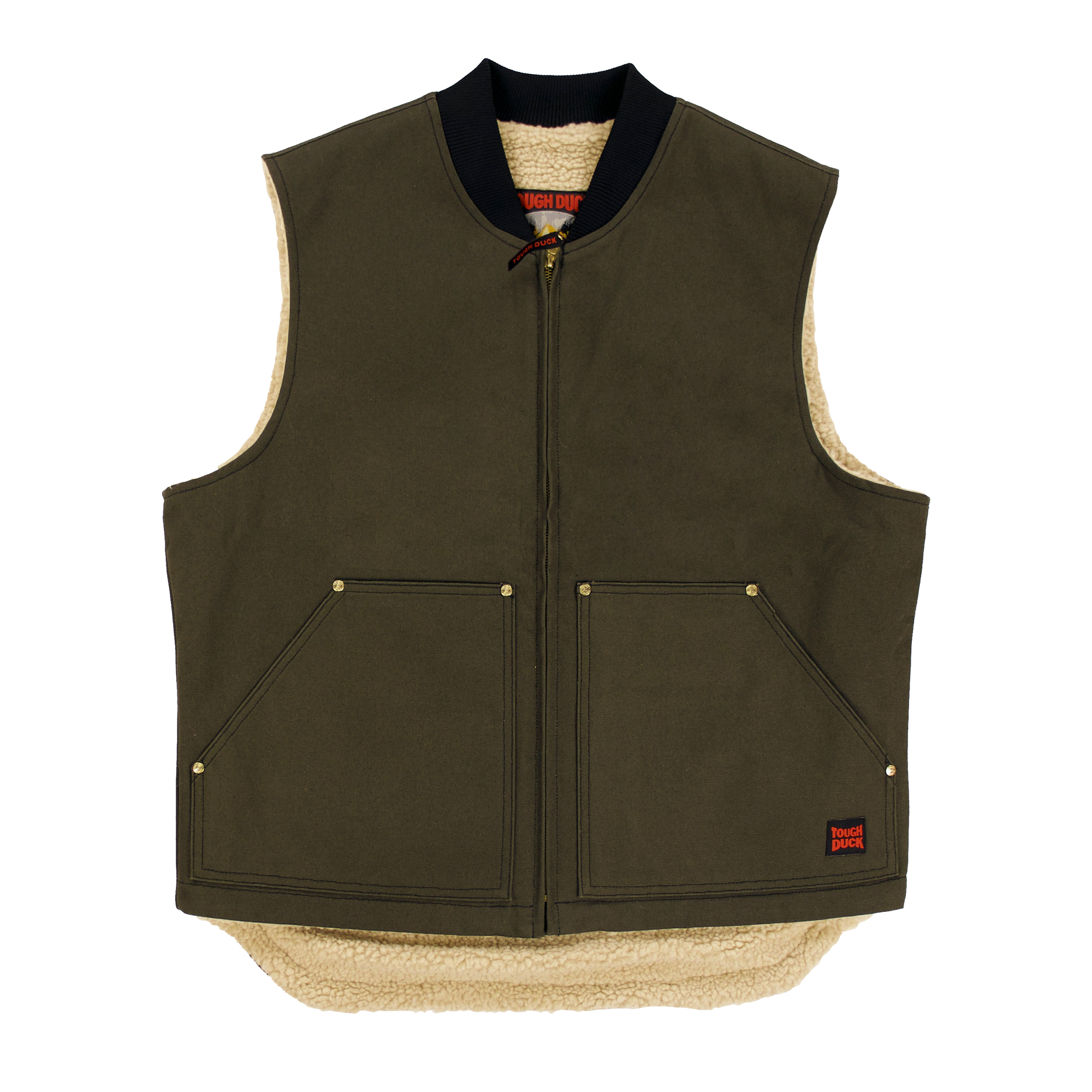 Picture of Tough Duck WV06 DUCK SHERPA LINED VEST